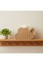 Marketplace Haze Metal & Rattan Storage Basket - Natural - 2