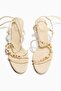 Kitten-heeled strappy sandals - 3