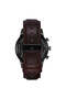 Men's Stainless Steel Watch, Brown Leather Band | Trn-D43b - 6