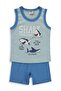 Zero Sleeve 6-18 Months Set - Blue