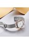 Women's Rose Gold Stainless Steel Watch, Silver Dial | Trnda-Rg35.8 - 5