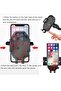 C84 Car Phone Holder With Air Vent Clips Black - 3