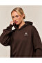 Women's m a C K L I N Logo Chest Printed Oversize 3 Thread Hooded Tracksuit Set - 4