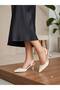 7cm Women's Shoes with Side Buckle and Heels - 3