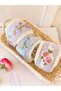 Vintage Elegant Floral Embroidered Wide Headband - 6