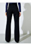 Black Solid Flared Jeans - 4