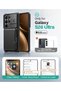 for Samsung Galaxy S26 Ultra Case with Wallet & Lock, Ink Black Card Holder, Slide Camera Cover, Built-in Safety Lock & RFID Protection, Holds 4~5 Cards or Cash, S26 Ultra Wallet Case 6.9'' - 2