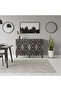Multi-purpose buffet cabinet with a modern design