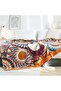 MSGKV Boho Throw Blanket 100% Cotton Blankets for Bed Couch 60'x80', Soft Fall Mexican Blanket Trave - 5