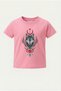 Children's T-Shirt Guardian of the Sky - Bozkurt Children's Tshirt with Göktürk Writing - 2