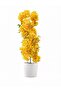 Artificial Yellow Decorative Plant Tree with Small Seramic Pot, 33CM - 2
