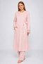 4207 Premium Women's Comfortable Fit Tie-Up Long Sleeve Single Dressing Gown