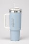 Steel Thermos with Straw 900 ml