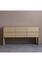 Cassie 6-Drawer Wide Dressing Cabinet - Natural/Ashwood - With 2-Year