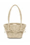 Parisse Women's Shoulder Bag with Bow Detail and Internal Pocket, Dimensions 16X25 - 2