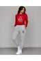 Zero Collar Sweat Suit 2-Piece Combination Winter Shardooned Women's Face Printed Women's / Girls' Model