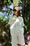 White Polka Dot Shirt Shorts Set - 51437 - 4