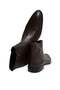 Brown Laceless Genuine Leather Men's Boots - 2