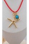 Starfish Design Red Rope Necklace - 2