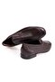 Brown Laceless Genuine Leather Men's Shoes - 2