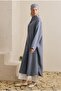 Tensel Midi Abaya Lavender - 2