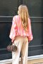 Pink - Orange Striped Lolita Jacket - 4178 - 6