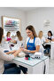 Professional Prosthetic Nail and Hairdressing Work Apron - Salon Apron with Pockets and Straps - 2