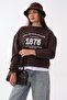 Women's Printed Couple Look Crew Neck Sweatshirt 265127 - - 2