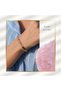 Touchs Collection 100% Natural Pink Quartz Bracelet (Gold Color) - the Stone of Love - 3