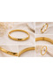 Shiny Gold Steel Clamp - 2