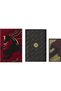 Chinese New Year Fire Horse Woodcut Striped Notebook 13X21 cm Hard Cover Special Boxed - 8