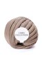 -Marshmallow Yarn-Color-Beige- 2.50Cm/790Grm-Hand Knitting Yarn-Bag Yarn-Hobby Yarn-Knot Pillow Yarn
