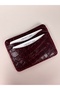 Genuine Leather Card Holder Black