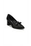 Black Women's Daily Heeled Shoes 615.988 - 2