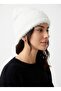 Folded Premium Women's Soft Beanie - Soft Textured Plush Winter Beanie - 3