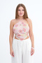 Stone Embellished Asymmetrical Cut Bustier A3083 - 5