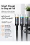 Auto Power Off 100W USB-C to USB-C Fast Charging Cable, 1.2M, Android Samsung - 4