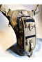 Unshakeable tactical gun compartment waist and leg biker bag waterproof 2100 denier fabric - 4