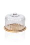 Madera Round Cake Storage Container 30X30X20 cm - 4