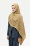 Naia Jacquard Shawl Chain Pattern - Khaki