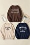Unisex Mixed Printed Crew Neck Sweatshirt Set – Pack of 3