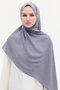 Jakar Rami Shawl Labyrinth Pattern - Gray - 3