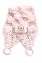Hand-knitted loofah soap dish + soap - 3