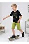 Boy's Freedom Written Shorts Set - 3