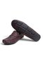 Bordo Black Snake Print Bordo Color Laceless Genuine Leather Men's Shoes - 3