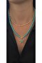 Turquoise Stone Sea Star Charm Multi-Strap Necklace Combination - 2