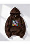 Oversize Hooded Six Seven Printed Sweatshirt for Boys
