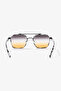 Men's Sunglasses Uv400 Protection Black-White Pattern - 6
