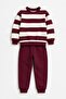 Boys' Striped Sweatshirt and Jogger Bottom Set