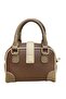 A Small, Stylish Bag with a Wonderful Lock Detail Brown&Vison - 5